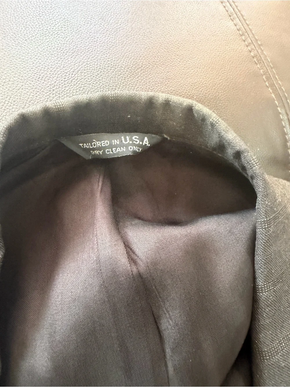 Men's Gray Two-Button Tailored Blazer